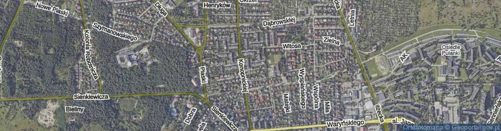 Zdjęcie satelitarne Staffa Leopolda ul.